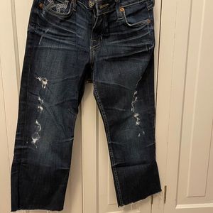 Big Star Nina size 27R Capri Cut Offs